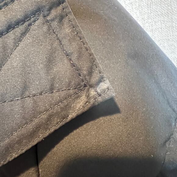 LL Bean Down Puffer Long Jacket Women's PXL Black Parka Detachable Hood - Picture 5 of 14